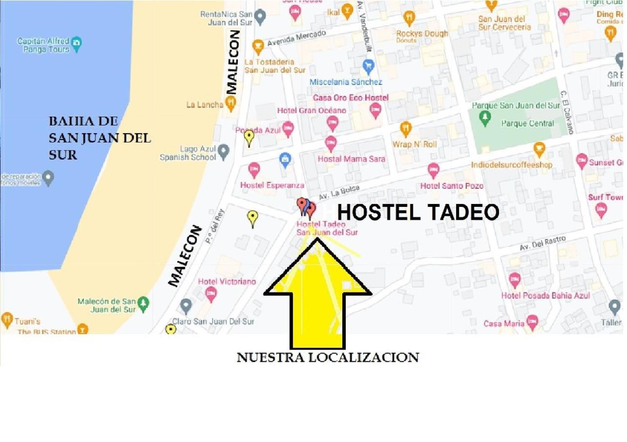 Hostel Tadeo Сан-Хуан-дель-Сур Экстерьер фото